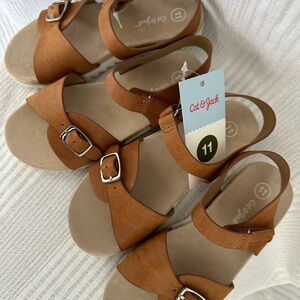 Cat & Jack White Ribbed Sole Shoes